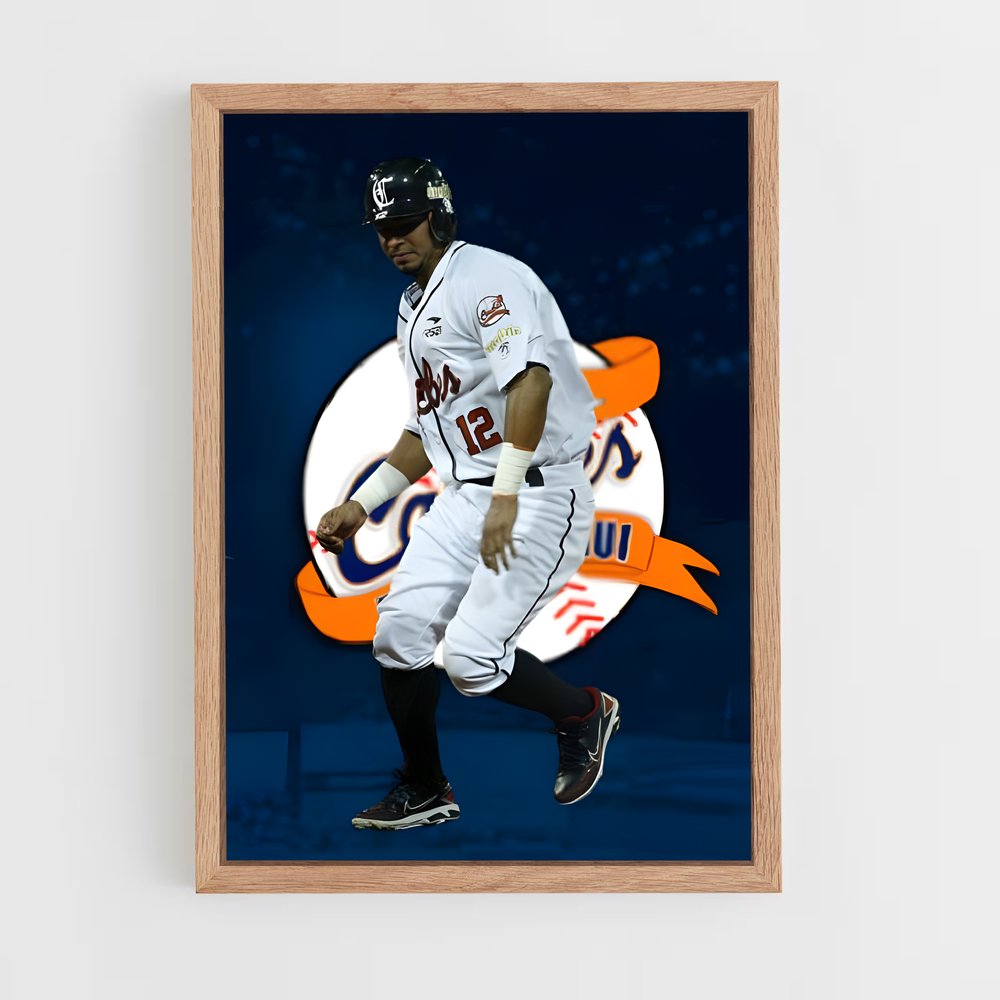Poster Caribes anzoategui – affiche Baseball (vue 4)